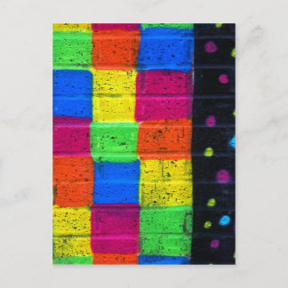 Cartão Postal Stripes n Spots