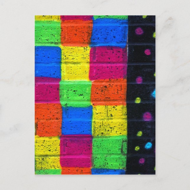 Cartão Postal Stripes n Spots (Frente)