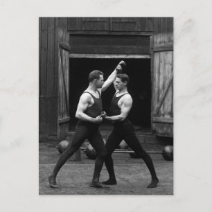 Cartão Postal Strongman Match