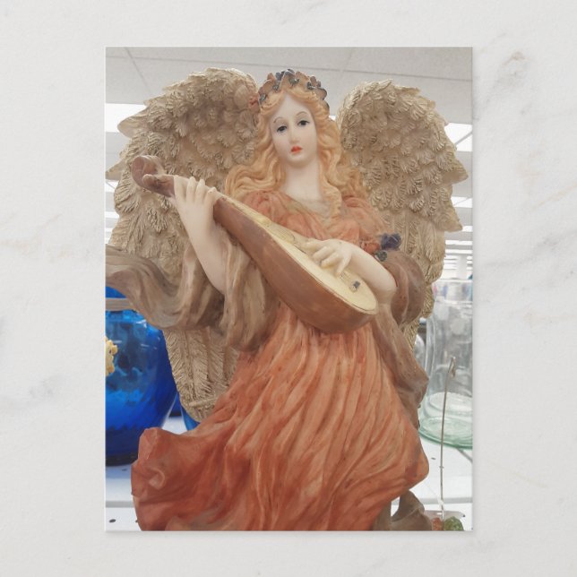 Cartão Postal Strumming Angel (Frente)