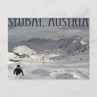 Cartão Postal Stubai Glacier