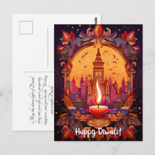 Cartão postal Stuning Diwali