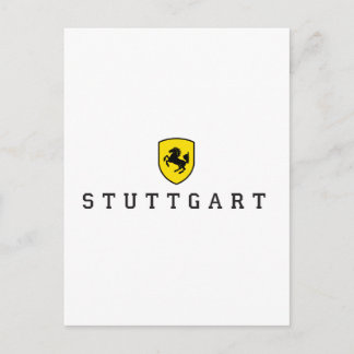 Cartão Postal Stuttgart Crest