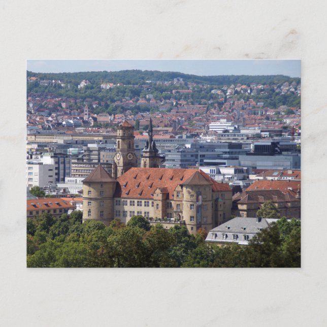 Cartão Postal Stuttgart Stadtansicht - Altes Schloss (Frente)