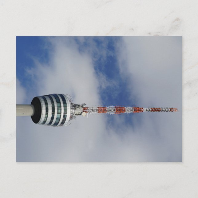Cartão Postal Stuttgarter Fernsehturm (Frente)