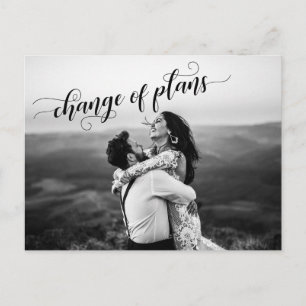 Cartão Postal Sua Foto + Mudança de Planos Adiou o Casamento