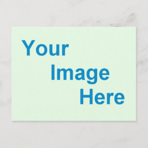 Cartão Postal Sua Imagem Aqui modelo da mamãe gansa