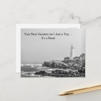 Cartão Postal Suas próximas férias não são apenas uma viagem, sã