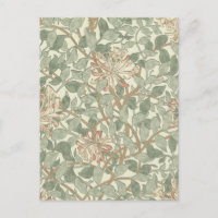 Suave Verde Vintage William Morris Honeysuckle