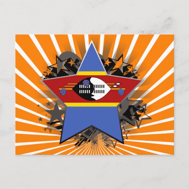 Cartão Postal Suazilândia Star (Frente)