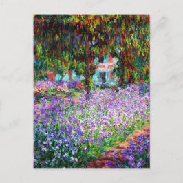 Cartão Postal Subidas no Jardim de Monet