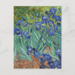 Cartão Postal Subidas por Van Gogh<br><div class="desc">Arte de Vincent van Gogh - Pinturas das flores e da natureza - trabalhos de arte paisagistas Postes-impressionistas</div>