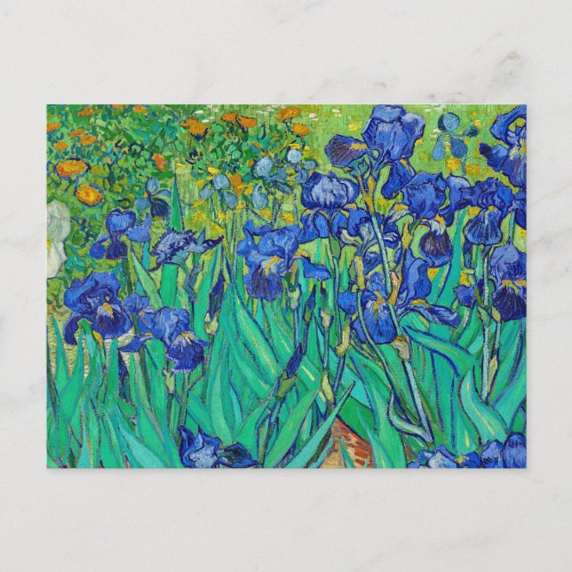 Cartão Postal Subidas por Vincent Van Gogh (Frente)