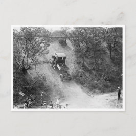 Cartão Postal Subindo em Colina de Quatro Rodas