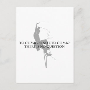 Cartão Postal Subir ou Não Subir.