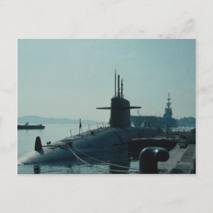 Cartão Postal submarino de mísseis balísticos "USS Ulysses Grant