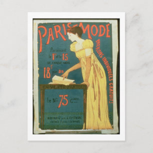 Cartão Postal Subscrições de publicidade poster para o "Modo de
