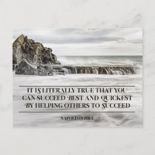 Cartão Postal Suceda melhor e o mais rapidamente