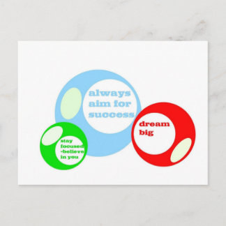 Cartão Postal Sucesso 3D