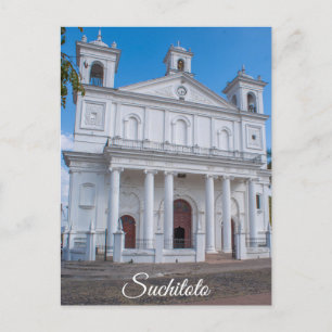 Cartão Postal Suchitoto, Catedral de El Salvador