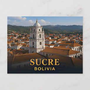 Cartão Postal ✈️ Sucre Bolívia Viagem Presente 🌎
