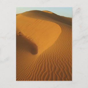 Cartão Postal Sudão, Norte (Nubia), dunas no deserto