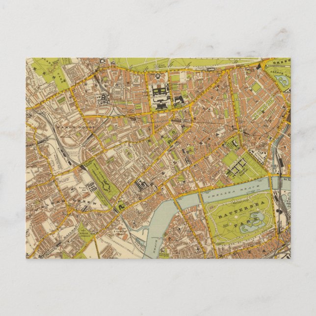 Cartão Postal Sudoeste de Londres (Frente)