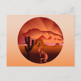 Cartão Postal Sudoeste Kokopelli