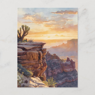 Cartão Postal Sudoeste Paisagem Deserto Canyon Sunrise