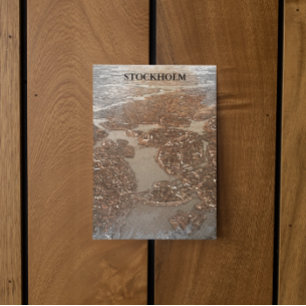 Cartão Postal Suecia de Estocolmo Vista Céu