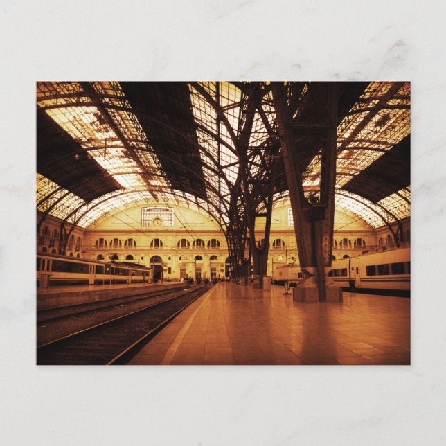 Cartão Postal Sueños de acero (Frente)