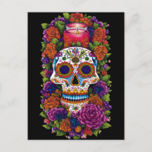 Sugar Skull Art - Celebrar Dia de los Muertos