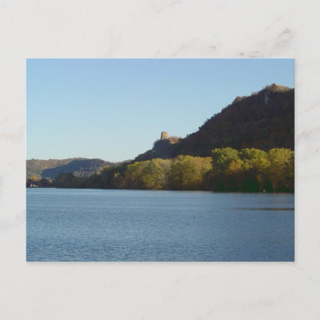 Cartão Postal Sugarloaf - Winona, MN (Frente)