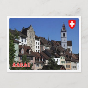 Cartão Postal Suiça - Aarau