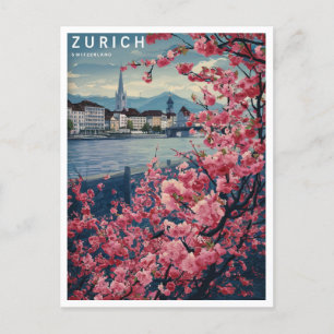 Cartão Postal Suiça Zurich