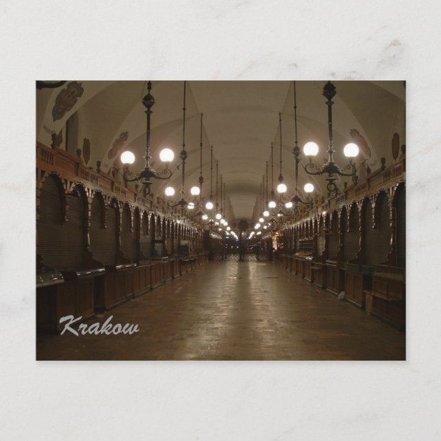 Cartão Postal Sukiennice (Frente)