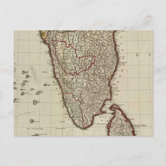 Cartão Postal Sul de Hindoostan (Frente)