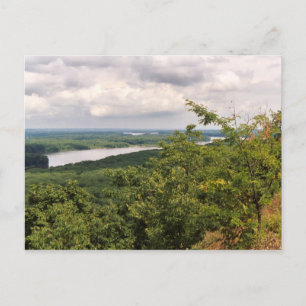 Cartão postal Sul do Mississippi Overlook