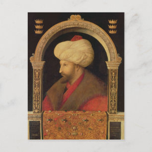 Cartão Postal Sultan Mehmet II 1480