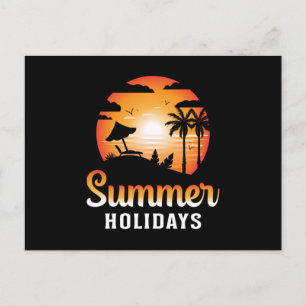 Cartão Postal Summer Beach Vacing Sea Surf Legal Sun Funny Gift