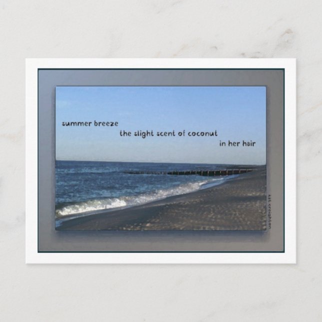 Cartão Postal Summer Breeze (Frente)