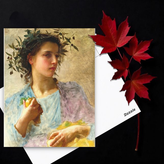 Cartão Postal Summer by William Bouguereau (Criador carregado)