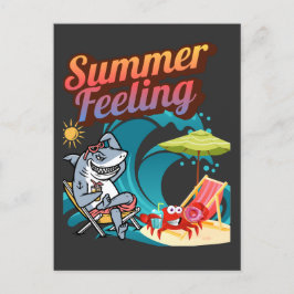 Cartão Postal "Summer Feeling"