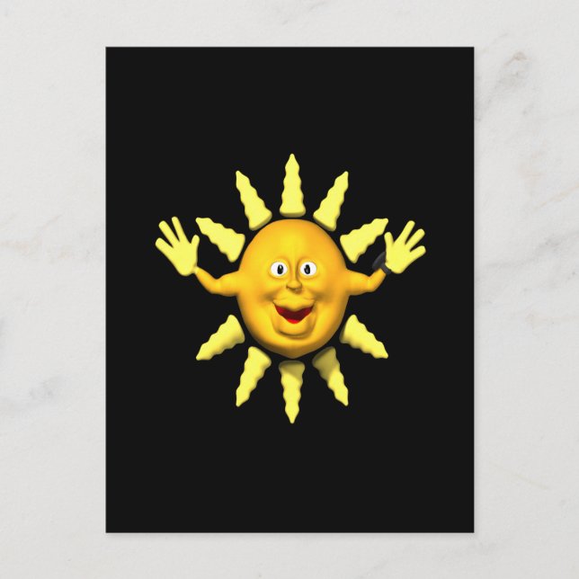 Cartão Postal Summer Hugs (Frente)