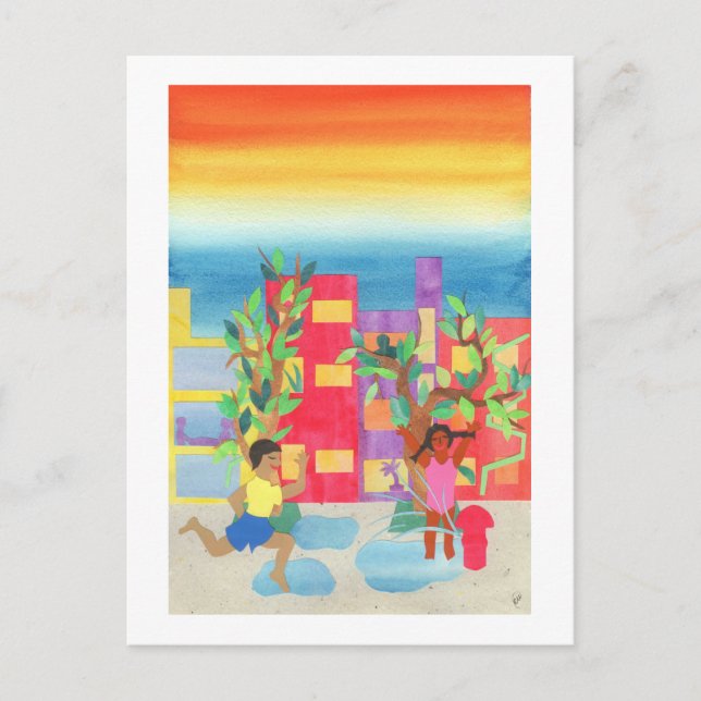 Cartão Postal Summer Street (Frente)