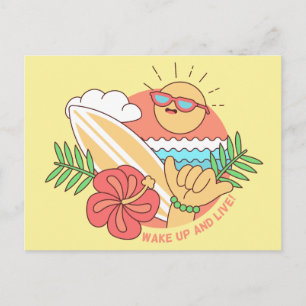 Cartão postal Summer Surfer