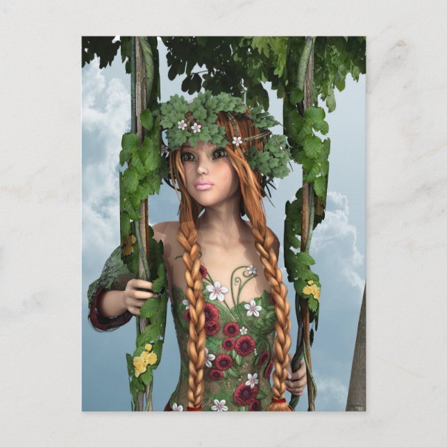 Cartão Postal Summer Swing (Frente)