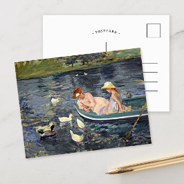 Cartão Postal Summertime Two | Mary Cassatt