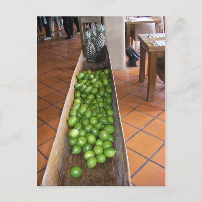 Cartão Postal Sumo de limão ou Sumo de Abacaxi? (Frente)