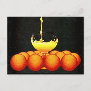Cartão Postal Sumo Laranja / Laranjas ... Mark Edward Westerfiel